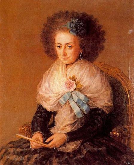 Francisco de Goya Portrait of Maria Antonia Gonzaga y Caracciolo oil painting image